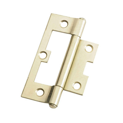 NON-MORTICE HINGE - Polished Brass