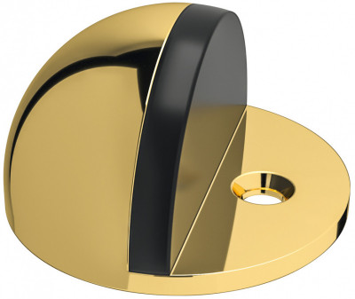 OSLO DOOR STOP - Polished Brass